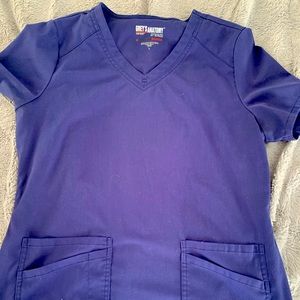 Greys Anatomy Women’s a large scrub top